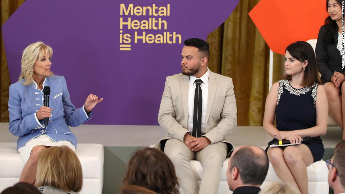 Selena Gomez joins Biden for a conversation on mental health