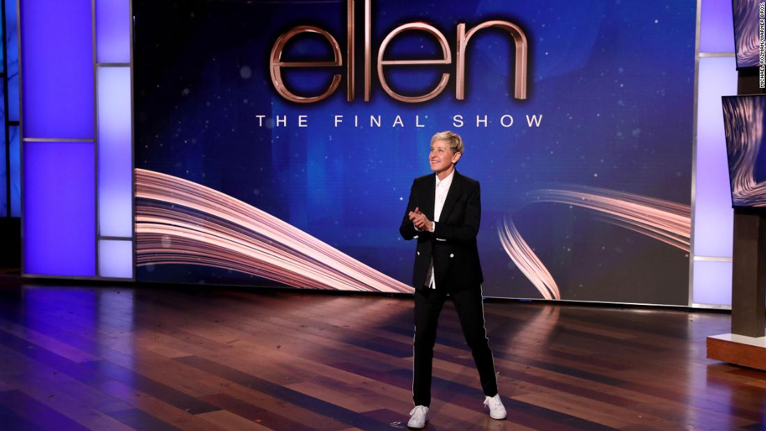 Ellen DeGeneres says goodbye to show that ‘forever changed my life’