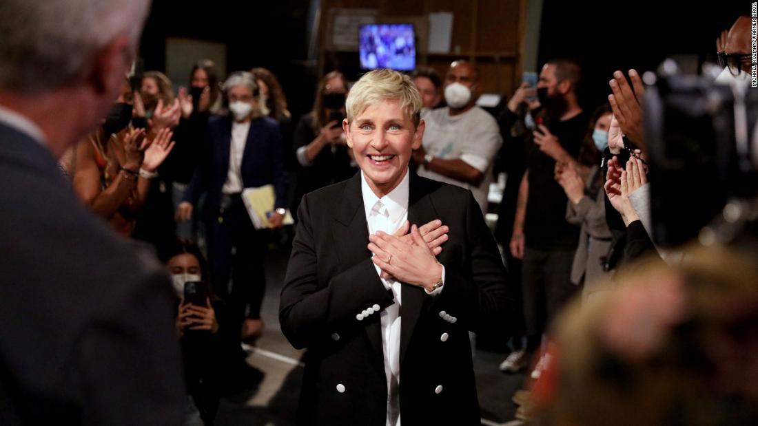 Ellen DeGeneres says goodbye to show that 'forever changed my life'