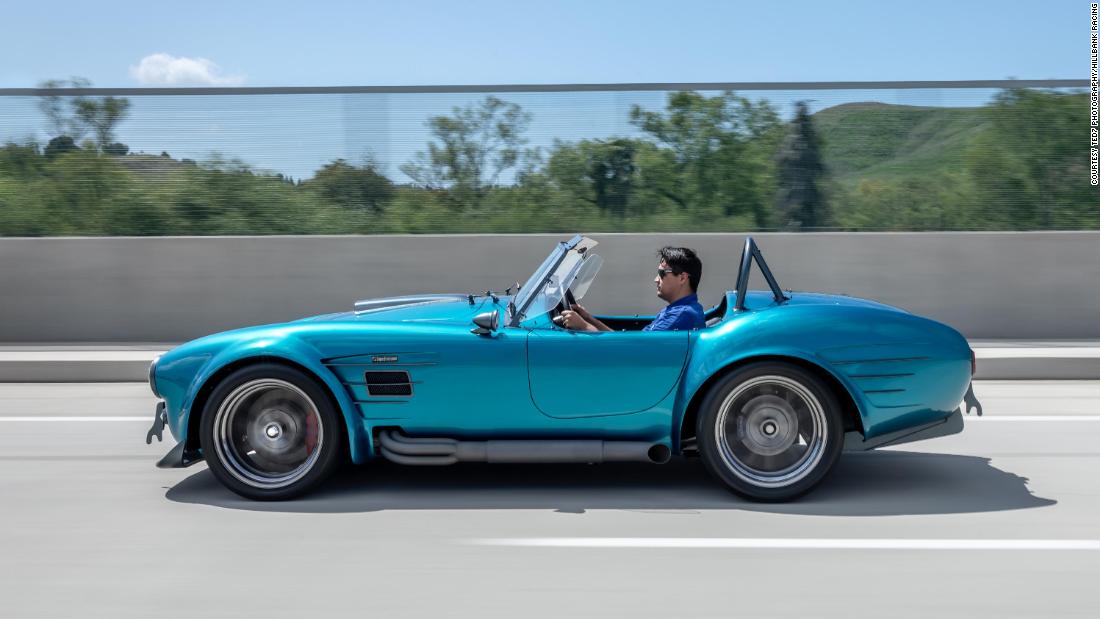 Hi-Tech Automotive founder Jimmy Price says the Shelby Cobra is the world&#39;s most replicated classic car. It was the first vehicle the company decided to create in the mid-1980s and each can take around 2,000 hours to complete. 