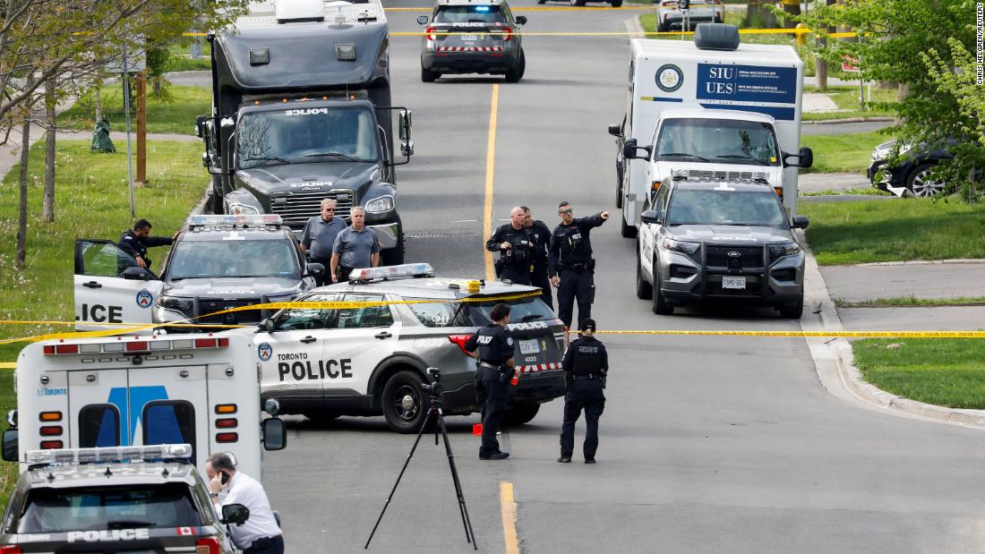 Toronto Police shot and killed a man who was carrying a firearm near three schools, police say