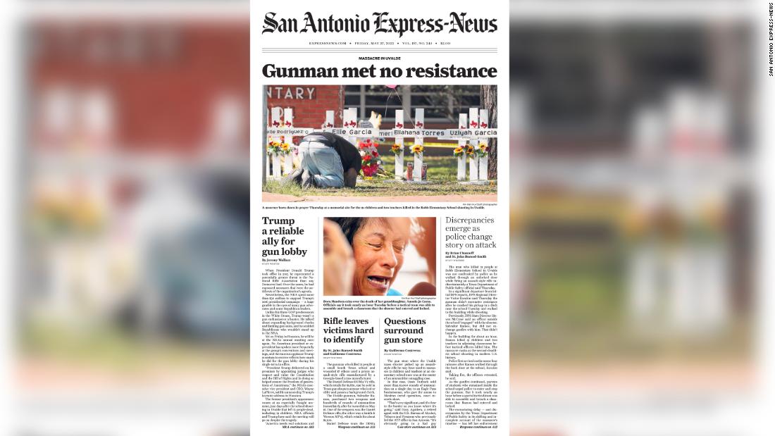 Texas newspaper editor says 'urgent questions' about Uvalde massacre have not been answered 