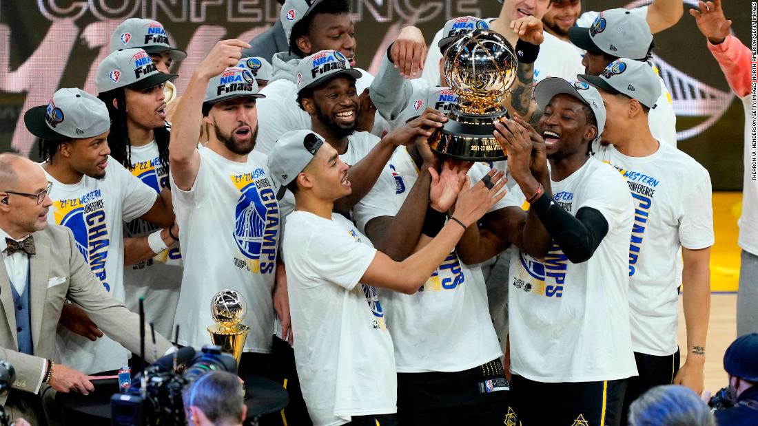 Golden State Warriors reach sixth NBA Finals in eight years