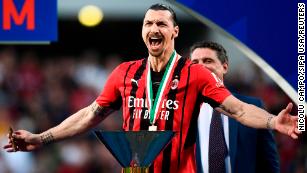 Zlatan Ibrahimović revels in AC Milan's first Serie A title in 11 years,  dedicates trophy to Mino Raiola