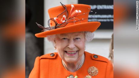 The Queen at the Science Museum in London in 2019.