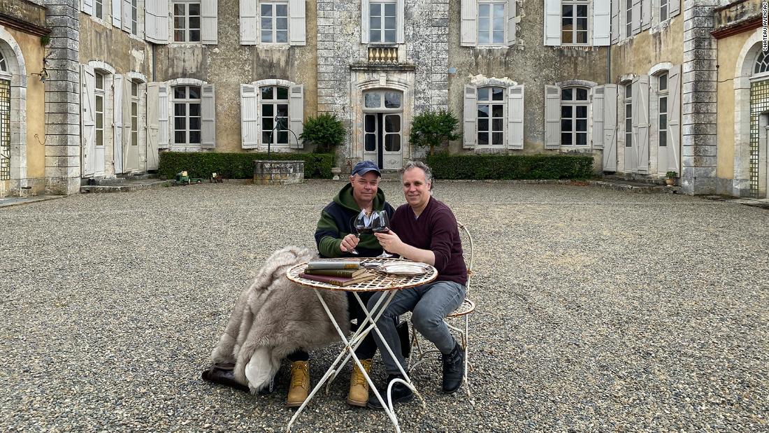 The US couple who bought a 48-room chateau in France