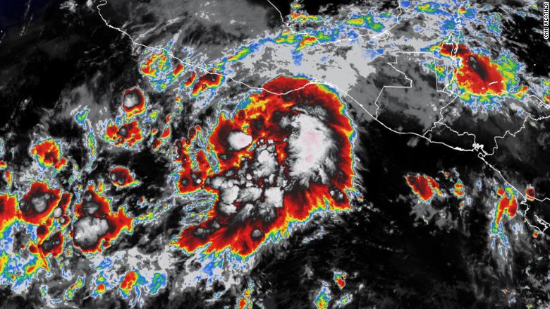 A hurricane watch is in effect for Mexico as Tropical Storm Agatha forms in the eastern Pacific