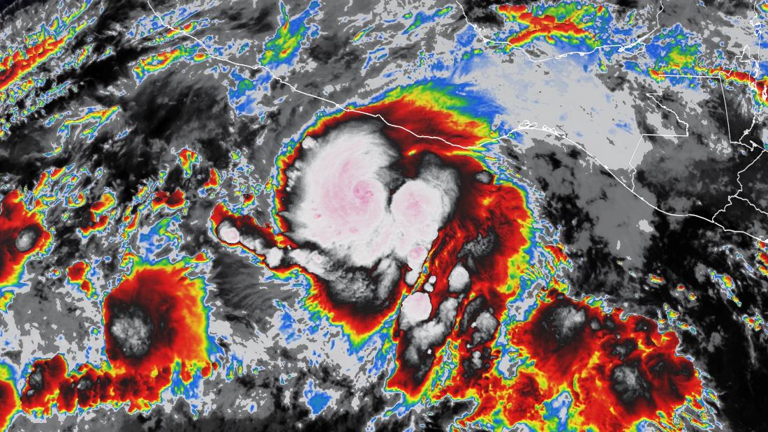 Hurricane Agatha rapidly intensifies in the eastern Pacific as it barrels toward Mexico