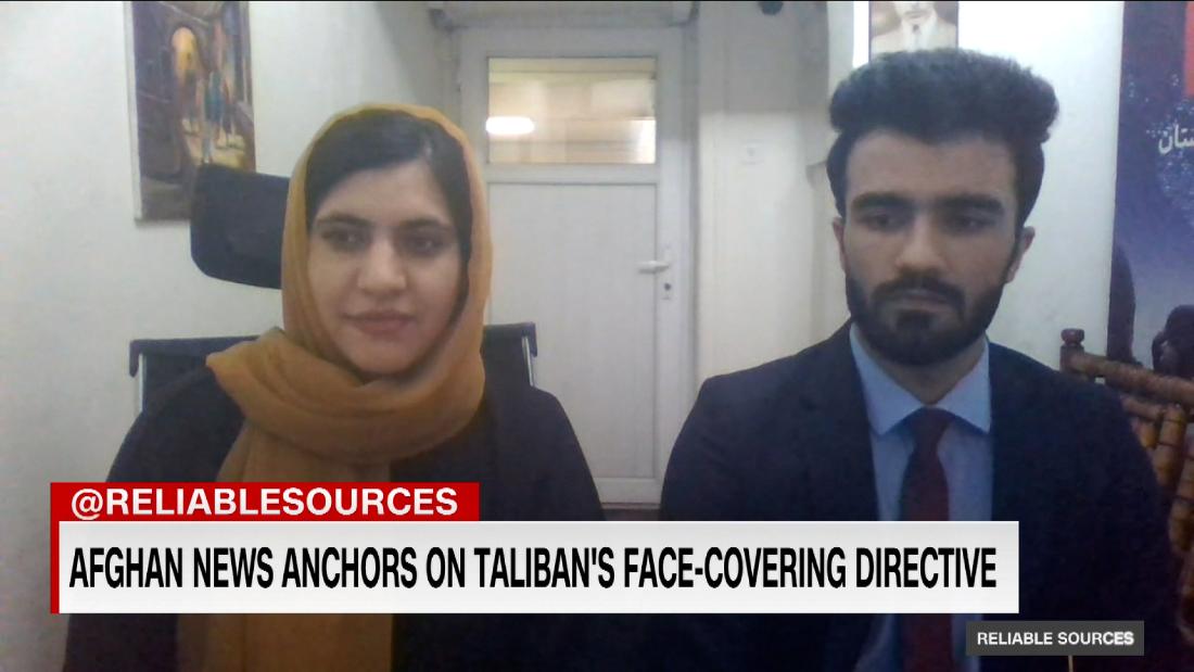 Afghan news anchors on Taliban’s face-covering directive – CNN Video