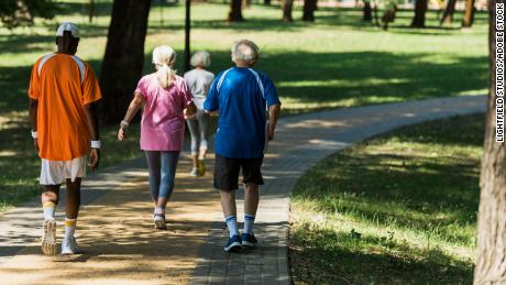 Studies show that a slower gait as you age may be a symptom of dementia in the future.