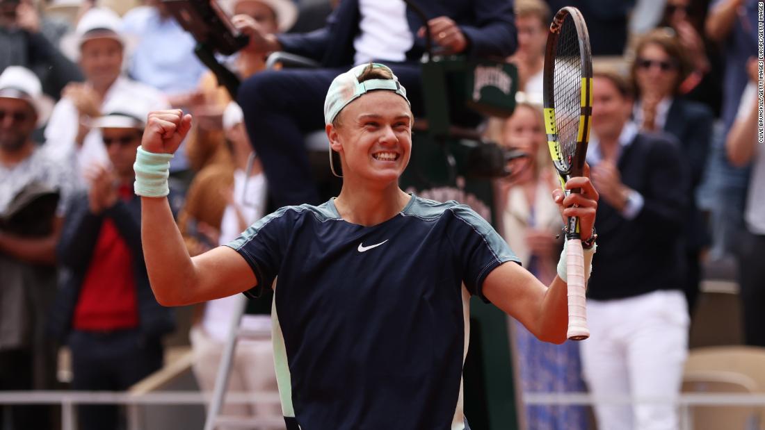 Teenager Holger Rune stuns fourth seed Stefanos Tsitsipas at the French Open