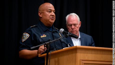 The school district police chief will not be sworn in on Tuesday as the city council meeting for funerals has been postponed