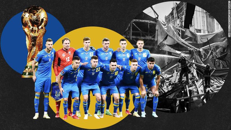 Ukraine pins hopes on national team playing on ‘football’s front line’ in World Cup quest to lift spirits