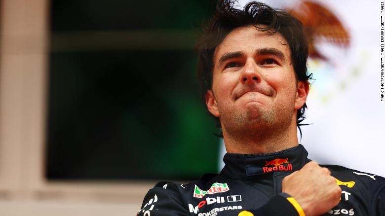 Formula One driver Sergio Pérez to stay at Red Bull until 2024 after signing contract extension