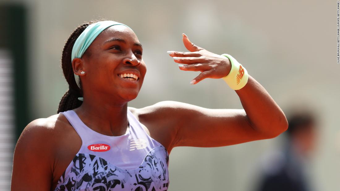 Coco Gauff triumphs in all-American quarterfinal at the French Open to reach first grand slam singles semifinal