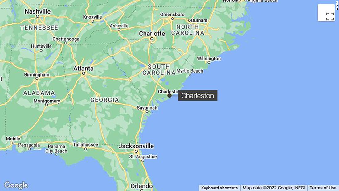 Police say 10 people were injured and four were in danger after shooting in downtown Charleston on Monday.