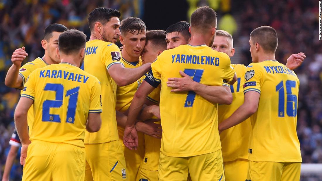 Ukraine stuns Scotland in World Cup qualifier to give war-torn country a morale boost