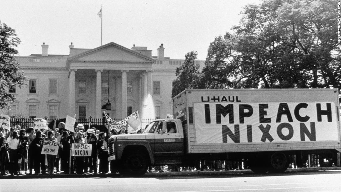 As the scandal unfolded, calls grew louder for Nixon to be impeached. On July 27, 1974, the House Judiciary Committee approved three articles of impeachment against him. The recommendation was then sent to the full House for a vote.
