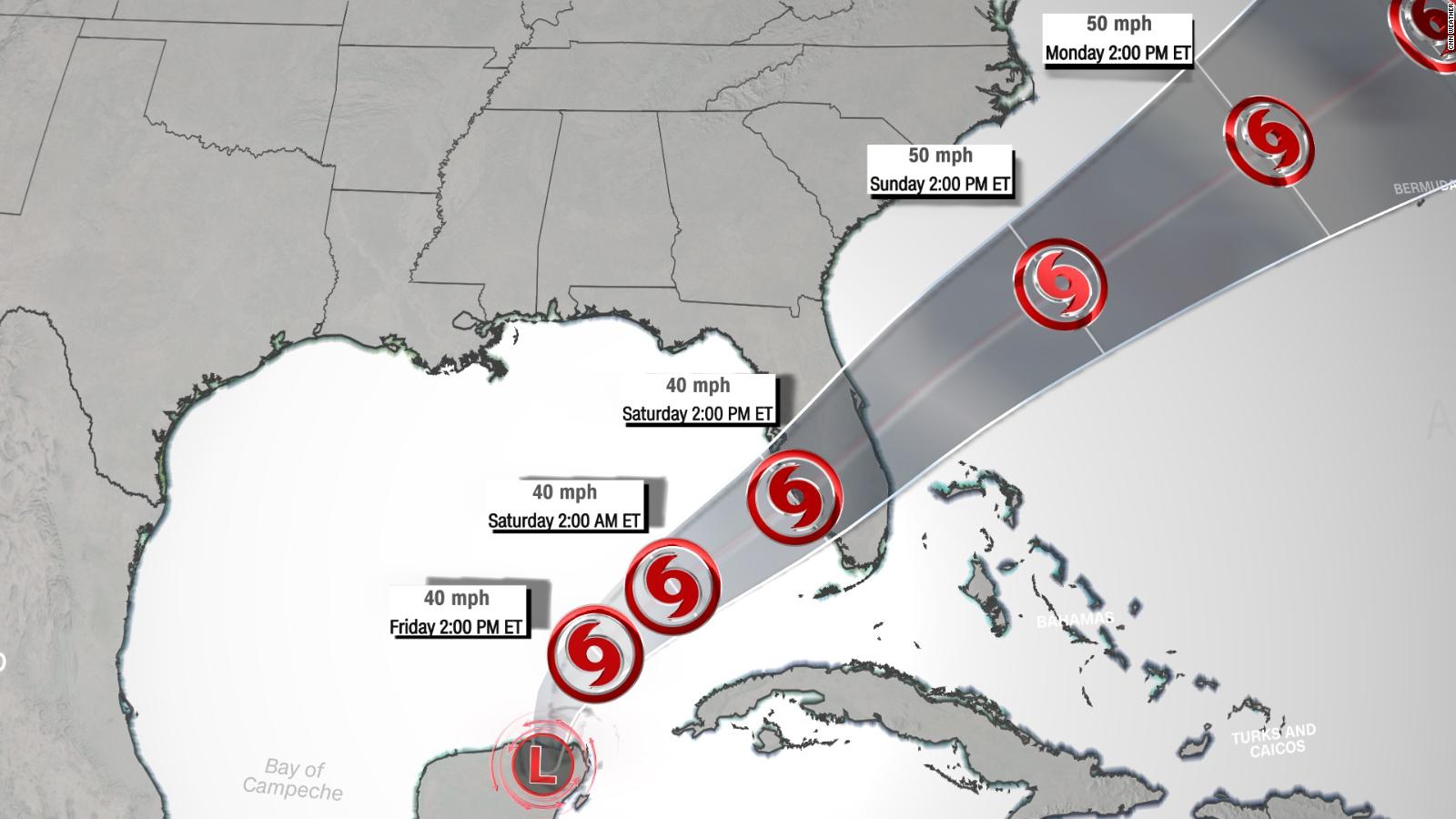 Alex Tropical storm watch issued for Florida CNN