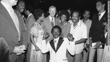 President Jimmy Carter first designated June as Black Music Month in 1979, and celebrated the decree with a White House concert, seen here with Chuck Berry.