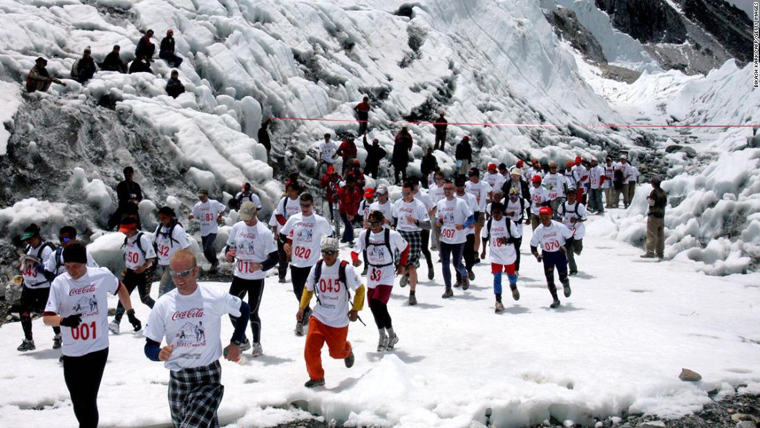 &lt;strong&gt;Everest:&lt;/strong&gt; The world&#39;s highest marathon, runners begin at Base Camp (elevation 5,364 meters) and end at in the Nepalese town of Namche Bazar.