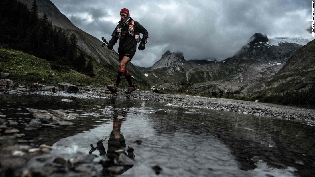 &lt;strong&gt;The Alps:&lt;/strong&gt; The annual mountainous ultramarathon of the Ultra-Trail of Mont-Blanc covers 170 kilometers (106 miles) in the Alps across France, Italy and Switzerland. Runners, such as this competitor in the 2018 iteration, face a variety of challenging conditions from snow and wind to the darkness of night, all while making several passes through high altitude.