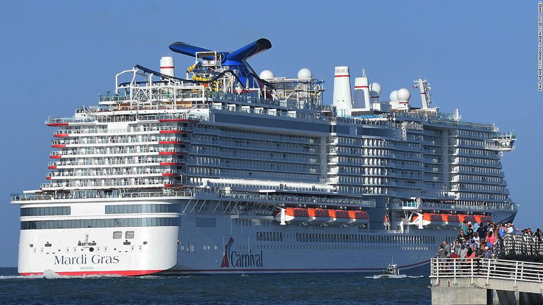 Cruise ship Mardi Gras rescues 16 people stranded at sea, Carnival Cruise Line says