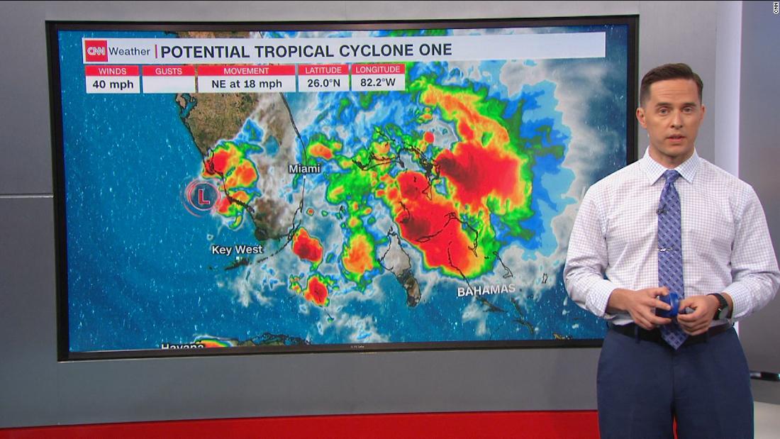 Florida: Tropical disturbance brings floods and heavy rains – CNN Video