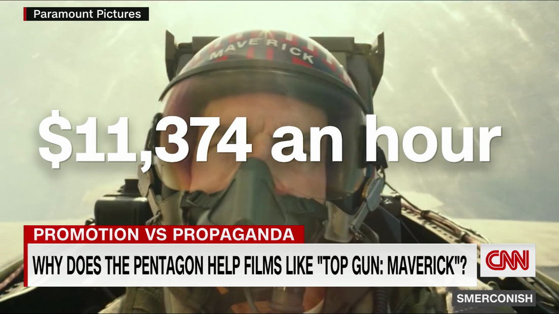 Does Pentagon involvement with “Top Gun” make it propaganda? – CNN Video