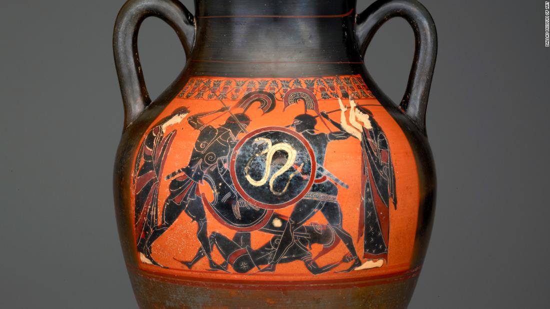Man breaks into Dallas Museum of Art and damages several artworks, including 2,000-year-old Greek vases