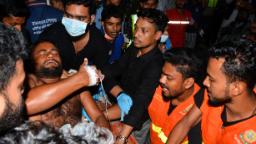 Fire tears through Bangladesh container depot killing 37 and injuring hundreds