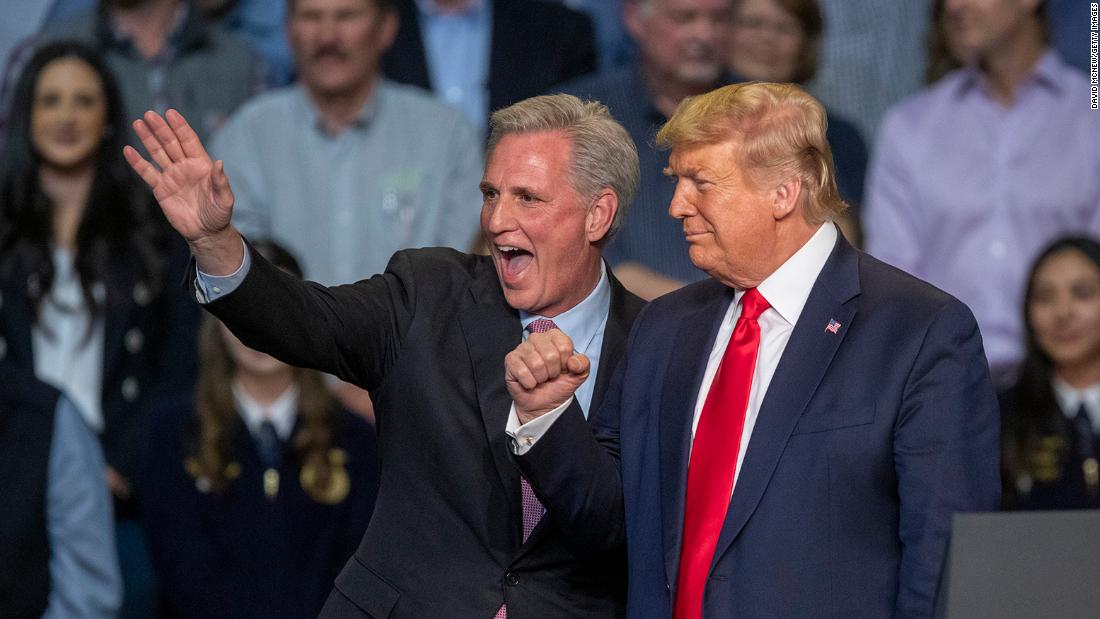 Donald Trump Endorses Kevin Mccarthy House Minority Leader For