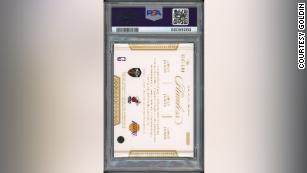 LeBron James 1/1 Signed Logoman Card Record Sale