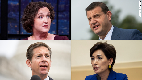 Reps. Katie Porter, David Valadao, Mike Levin and Young Kim.