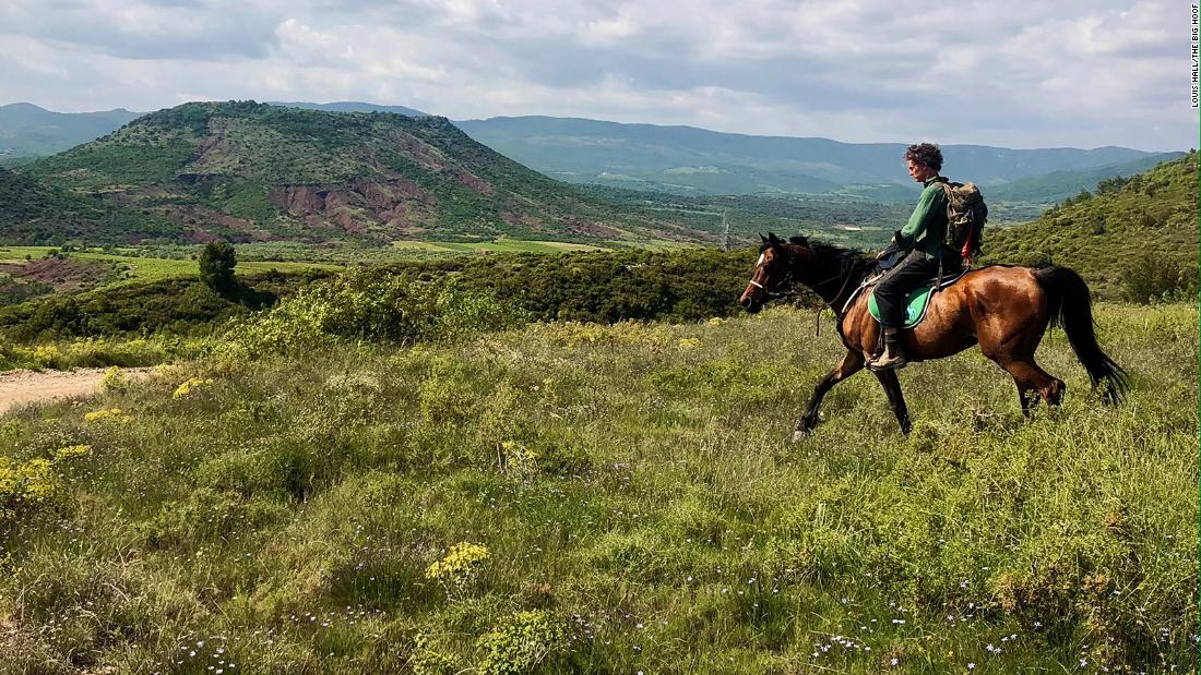 The Scottish adventurer who’s riding across Europe on horseback