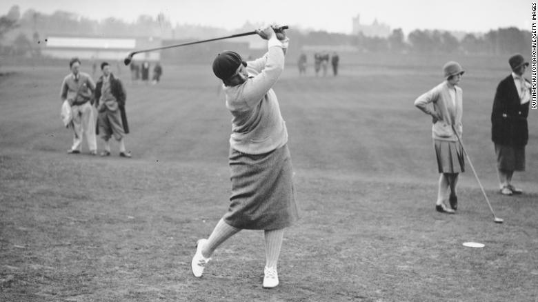Hollins Ѻöѹͧͧ觢ѹ Ladies Open Golf Championship  St Andrews ʡ͵Ź ѹ 15 Ҥ 1929
