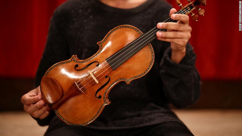 Rare inlaid Stradivari violin could $11 million at - CNN Style