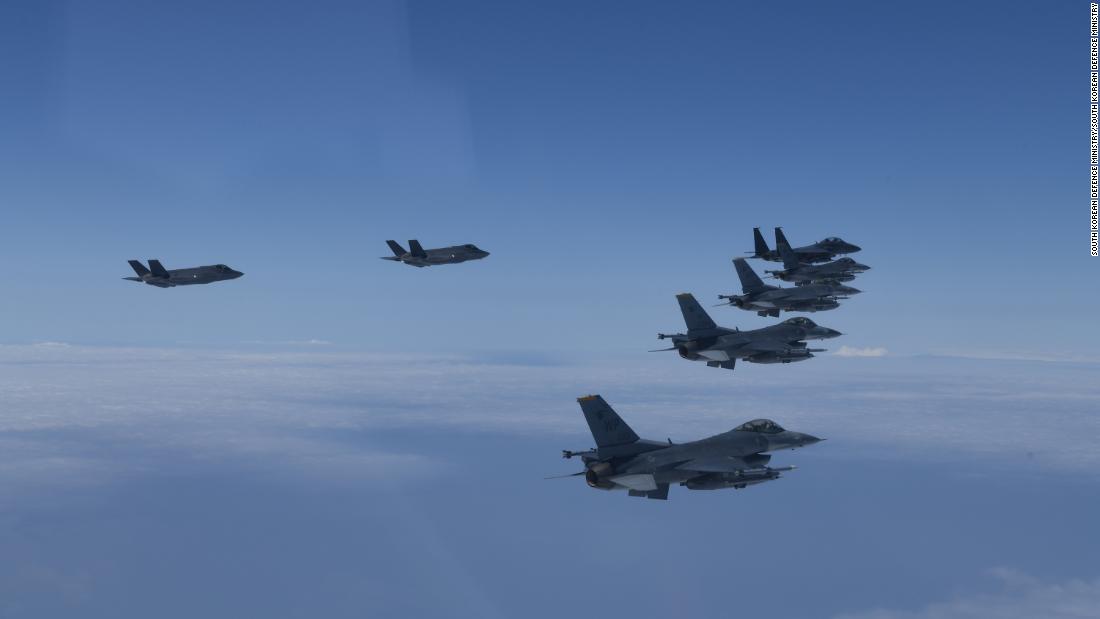 South Korean, US fighter jets in show of force amid North Korea nuclear test fears