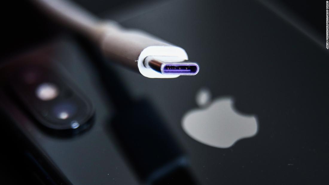 Apple will be required to support USB-C charger under new EU policy – CNN