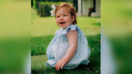 The new picture of Lilibet was released to mark her first birthday.