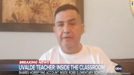 Uvalde teacher who lost 11 kids in his classroom says &#39;there is no excuse&#39; for officers&#39; delay in taking down gunman