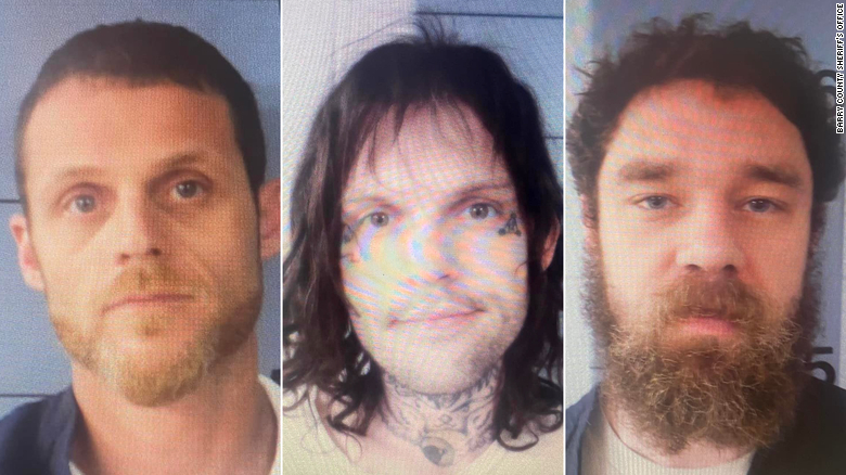 3 Missouri inmates cut through a ceiling and escaped. They’re still on the run 4 days later
