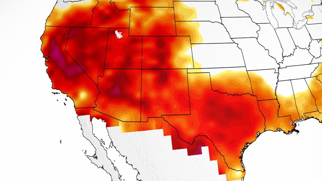 Weather forecast: Record-breaking heat for parts of the West and storms for the East. – CNN Video