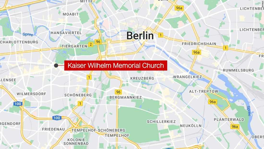 One dead, 30 injured after vehicle hits crowd near Berlin church