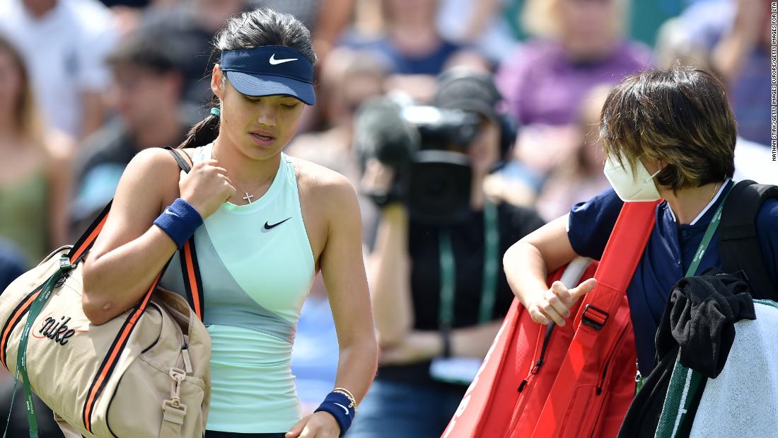 Emma Raducanu has ‘no idea’ whether she’ll compete at Wimbledon after ‘freak’ injury