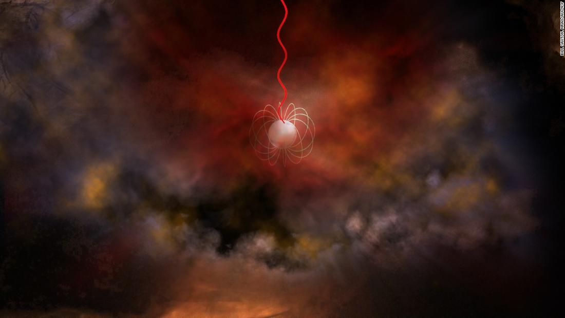 Una nueva, inusual y recurrente ráfaga de radio rápida detectada a 3 mil millones de años luz de distancia