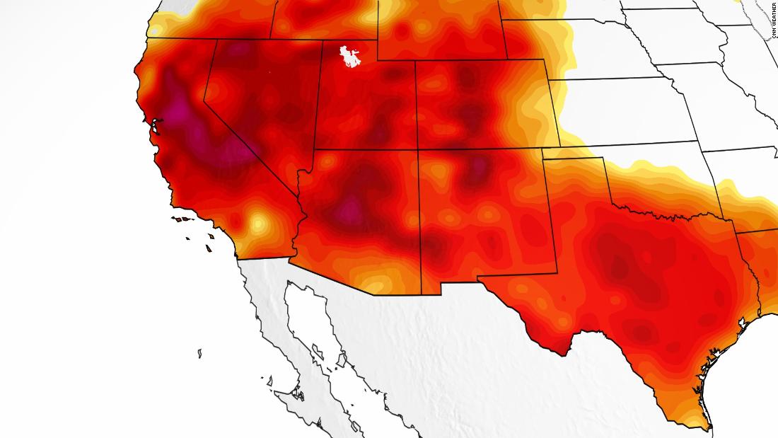 A 'dangerous and deadly heat wave' is on the way, the weather service warns