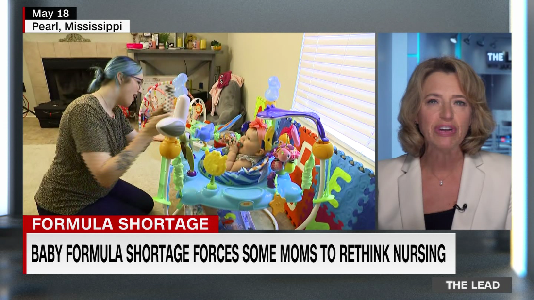 Formula crisis spurs moms to try to rethink breastfeeding – CNN Video