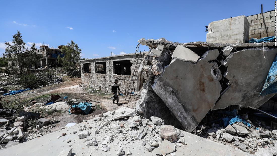 As valas comuns ainda estão sendo escavadas na Síria hoje, de acordo com uma declaração não identificada aos senadores dos EUA
