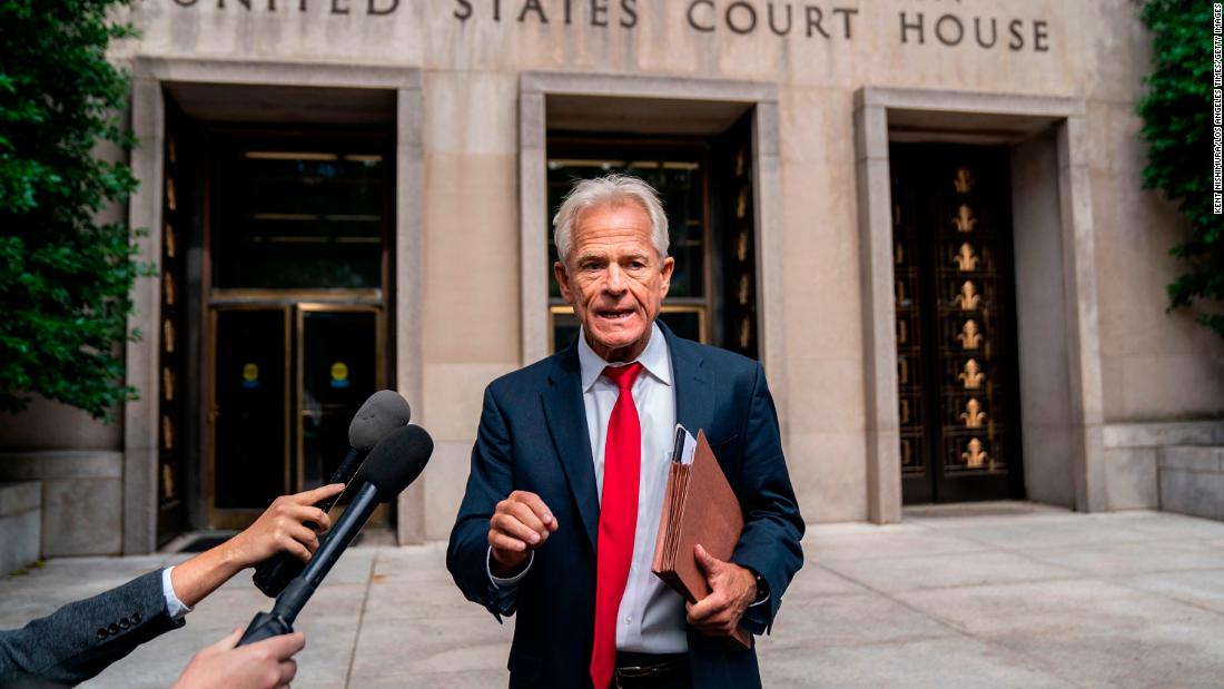 Peter Navarro complains about potential legal fees: 'I'll be eating dog food if I stay out of jail'